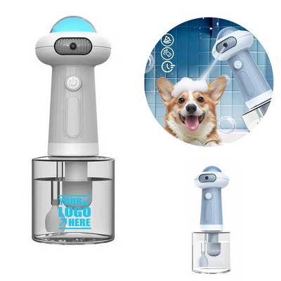 Electric Foaming Shampoo Dispenser for Dog and Cat Bathing