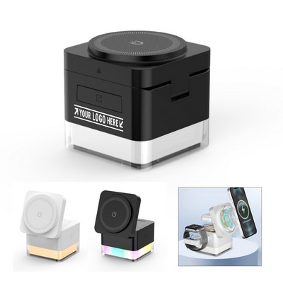 3 in 1 Charging Station Cube