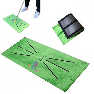 Golf Training Practice Mat Kit