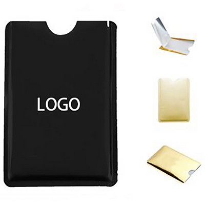 Anti-Magnetic Anti-Theft Brush Card Cover