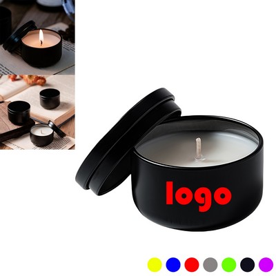 Travel Scented Candle W/ Iron Can