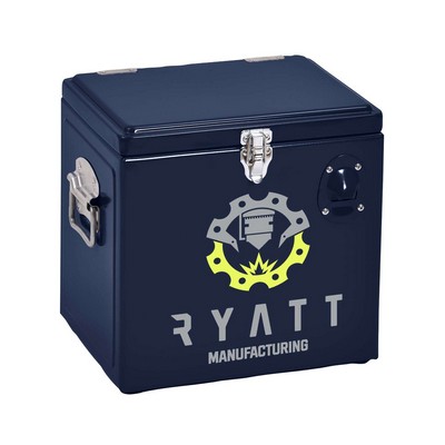 Metal Party Cooler, Front Imprint