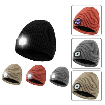 Headlamp LED Beanie