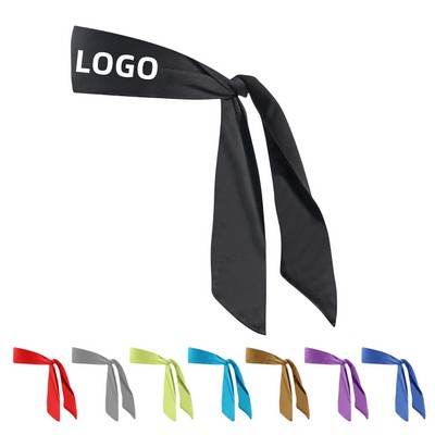 Solid Color Sweat-Wicking Sports Headband