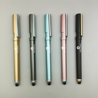 Plastic Phone Stand Stylus Gel Pen