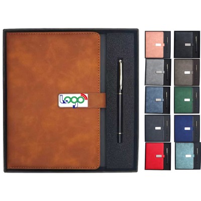 Large Notebook And Pen Gift Set