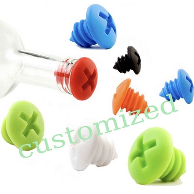 Silicone Screw Bottle Stopper