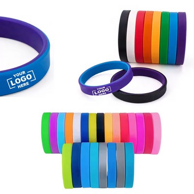 Embossed-In Silicone Wristband