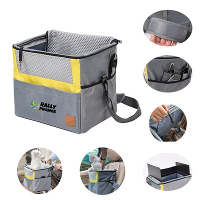 Puppy Car Seat Bike Basket Bag