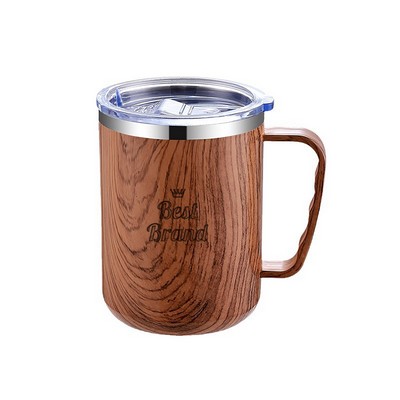 16OZ Wooden Coffee Mug