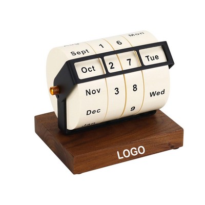Wooden Wheeling Calendar