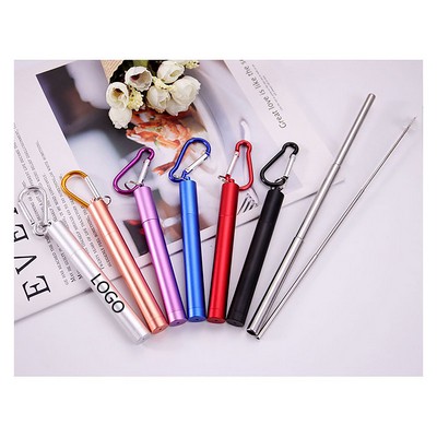 Stainless Steel Retractable Straw