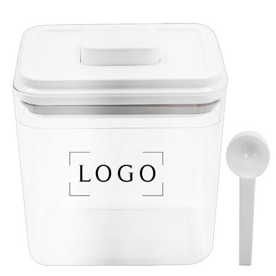 Plastic Push-type Sealed Jar