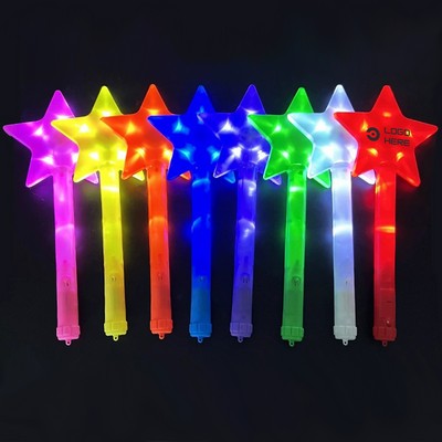 Led Glow Star Stick With Multiple Flashing Modes
