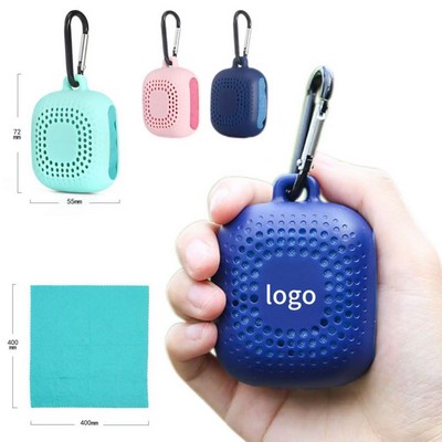Silicone Case Cooling Towel Capsule