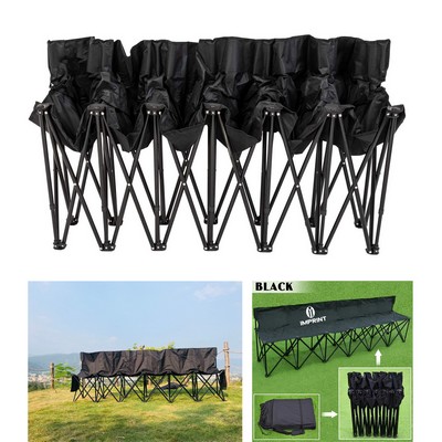 6 Seats Conjoined Foldable Chair
