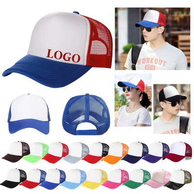 Breathable Mesh-Back Baseball Caps
