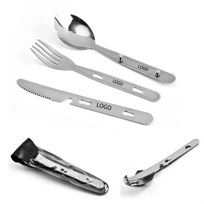 Stainless Steel Spoon Knife And Fork Utensil Set