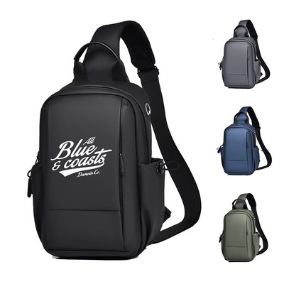 Anti-Theft Cross Body Bag with USB Charging Port