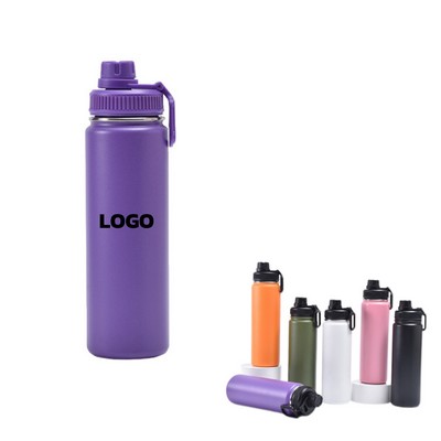 32 Oz Stainless Steel Outdoor Thermal Flask With Handle