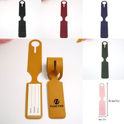 PU Luggage Tag