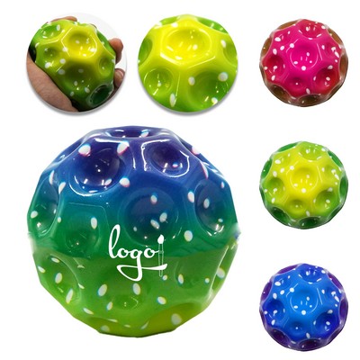 Space Colorful Bouncing Stress Ball