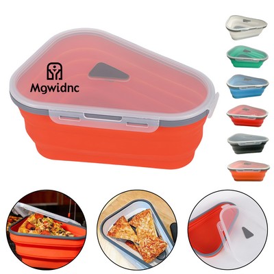 Silicone Pizza Box- Foldable Portable Container for Pizza Storage