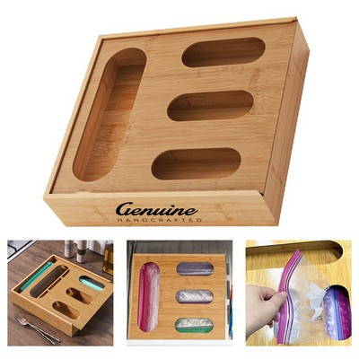 Bamboo Storage Organizer