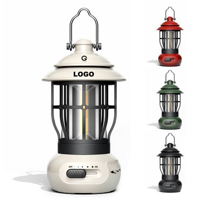 Rechargeable Vintage Camping Lantern