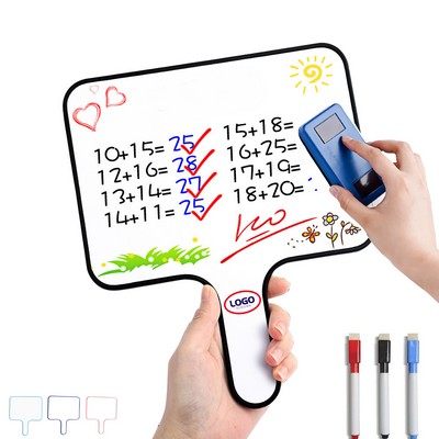 Handheld Double-Sided Dry Erase Answer Whiteboard