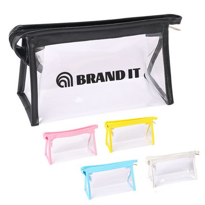 Clear Travel Security Toiletry Pouch