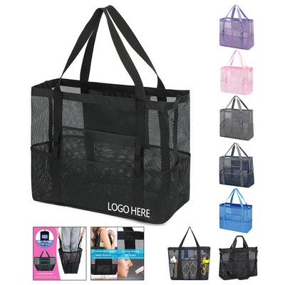 Mesh Beach Tote Bag