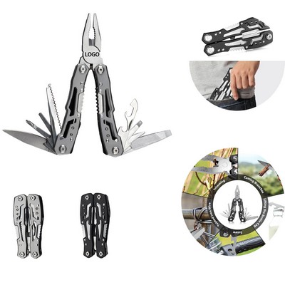 14-in-1 Stainless Steel Multitool Pliers with Sheath
