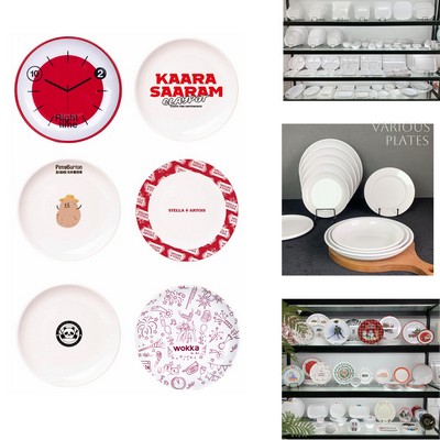 Heat Resistant Food Grade Melamine Plates Available in 6 to 11"