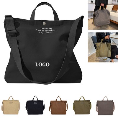 Canvas Casual Tote Bag