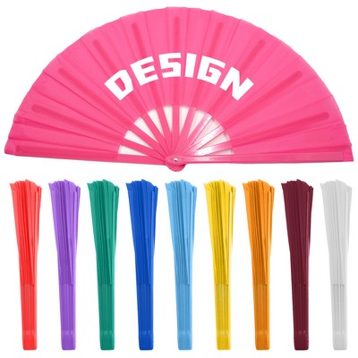 13" Clacking Folding Fan