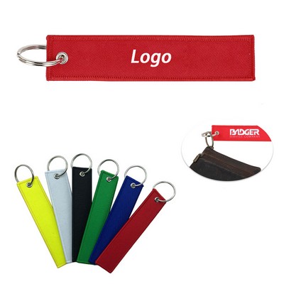 Colorful Woven Luggage Tag