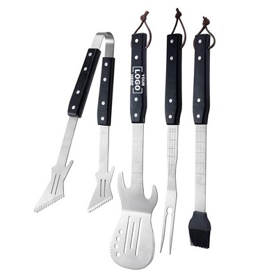 Premium Stainless Steel BBQ Spatula Set - 3-Piece