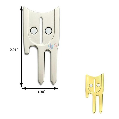 Golf Ball Marker Divot Tool And Bottle Opener