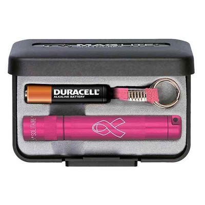 Pink Genuine "AAA" Mini Mag-Lite® Breast Cancer Awareness
