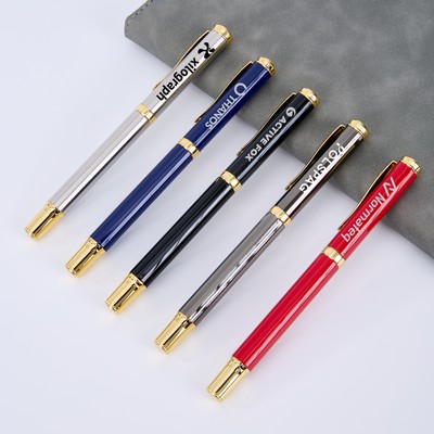 Metal Gel Ink Pen Set