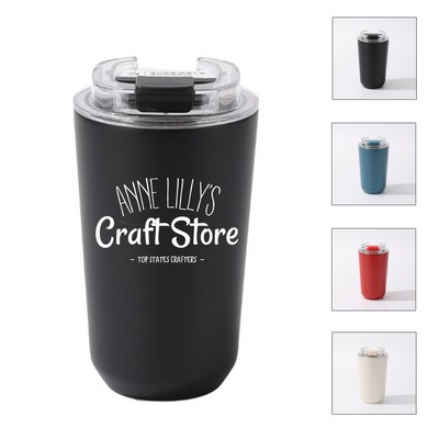 16oz Double-wall Stainless Steel Vacuum-Insulated Tumbler