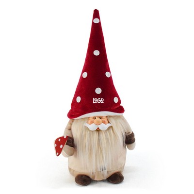 Mushroom Gnome Figurine Christmas Decorative Toy