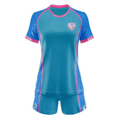 Women's Premium Sublimation Volleyball Set - Poly Interlock