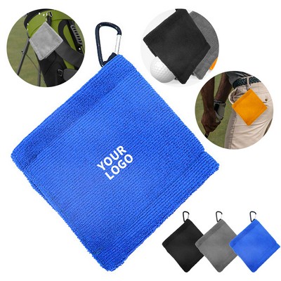 Microfiber Golf Towel With Waterproof Liner