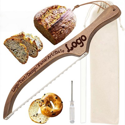 Homemade Bow Design Sourdough Bread Knife Baguettes slicer