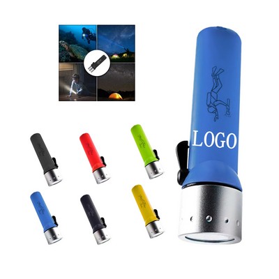 Waterproof Long Range Diving Flashlight