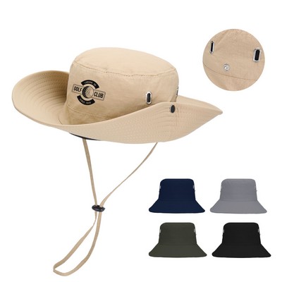 Cowboy Waterproof Wide Brim Sun Bucket Hat