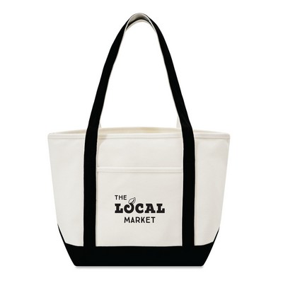 Yacht Club Tote (Md) ( 20.5"W x 13"H x 6.7" )