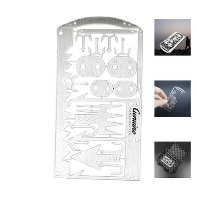 Survival Card Shaped Tool